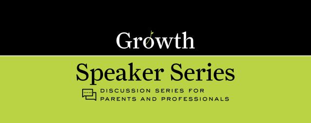 Growth Speaker Series Banner - black and green